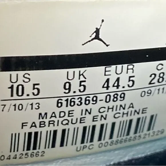 Nike Air Jordan 1 Retro 95 Txt 'Gamma' mens Sneaker Shoes size 10.5